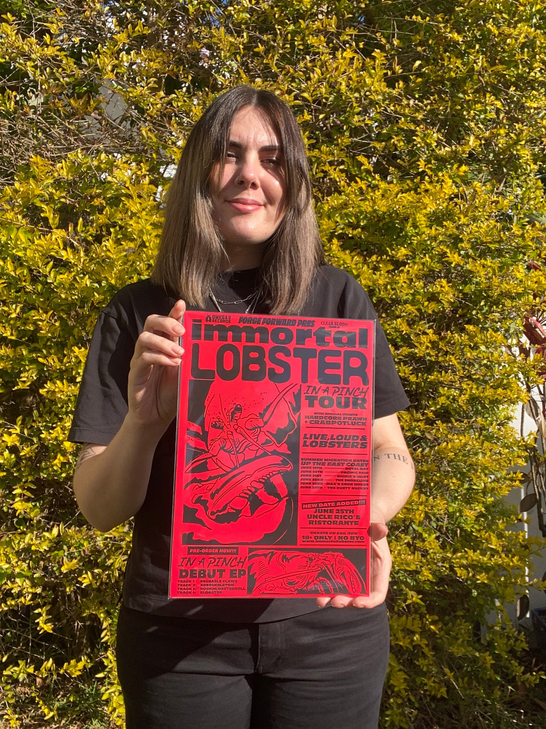 Sadly, Lobsters Aren't Immortal - the story behind the coolest fake band's poster "IMMORTAL LOBSTER"