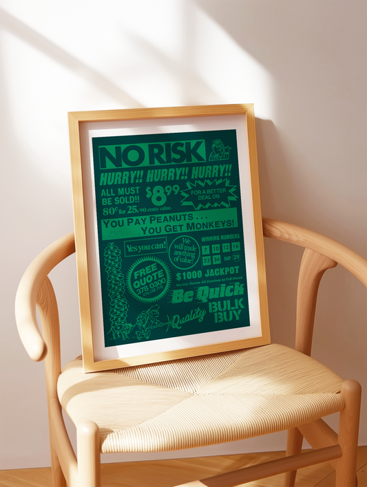 Forge Forward: "Ca$h" Art Print