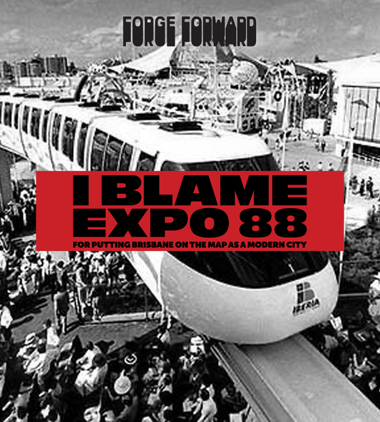 I BLAME EXPO 88 Bumper Sticker