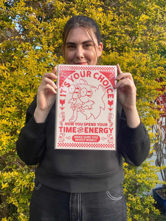 Forge Forward: "It's Your Choice" Art Print