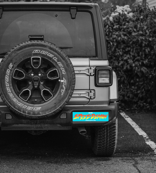 SPEED DEMON Bumper Sticker