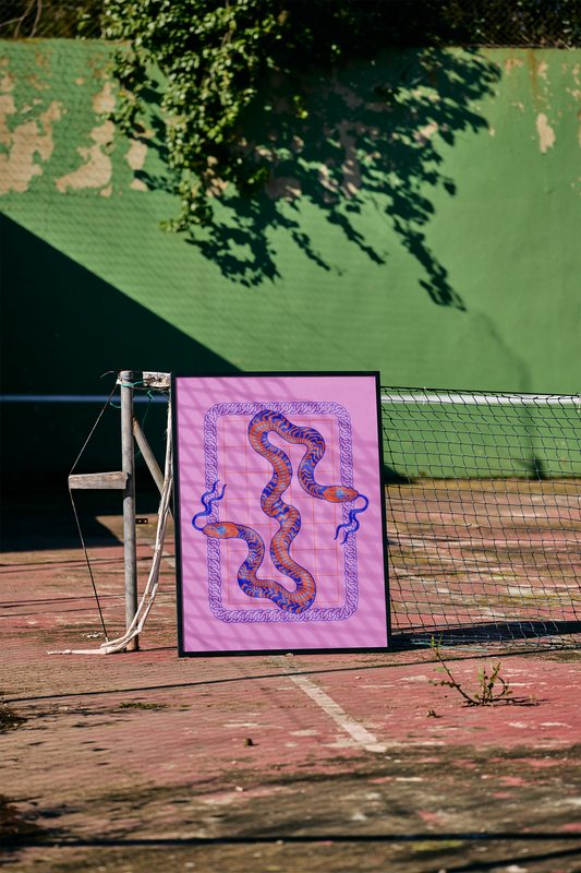 Forge Forward: "Two Headed Snakes" Art Print