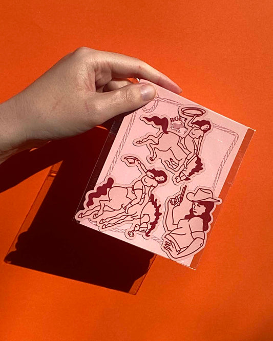 Running Cowgirls | Magnet Pack