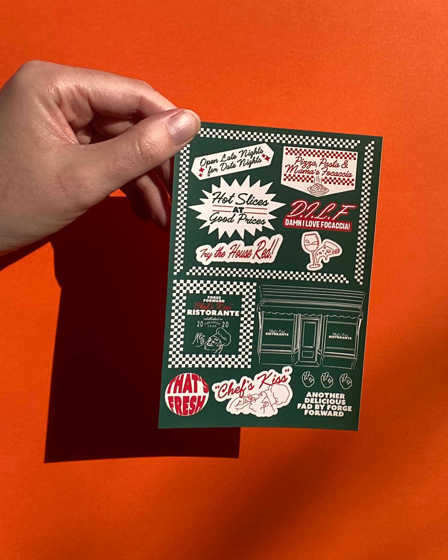 FADS - Fake Ads | 4 A6 Matte Paper Stickers