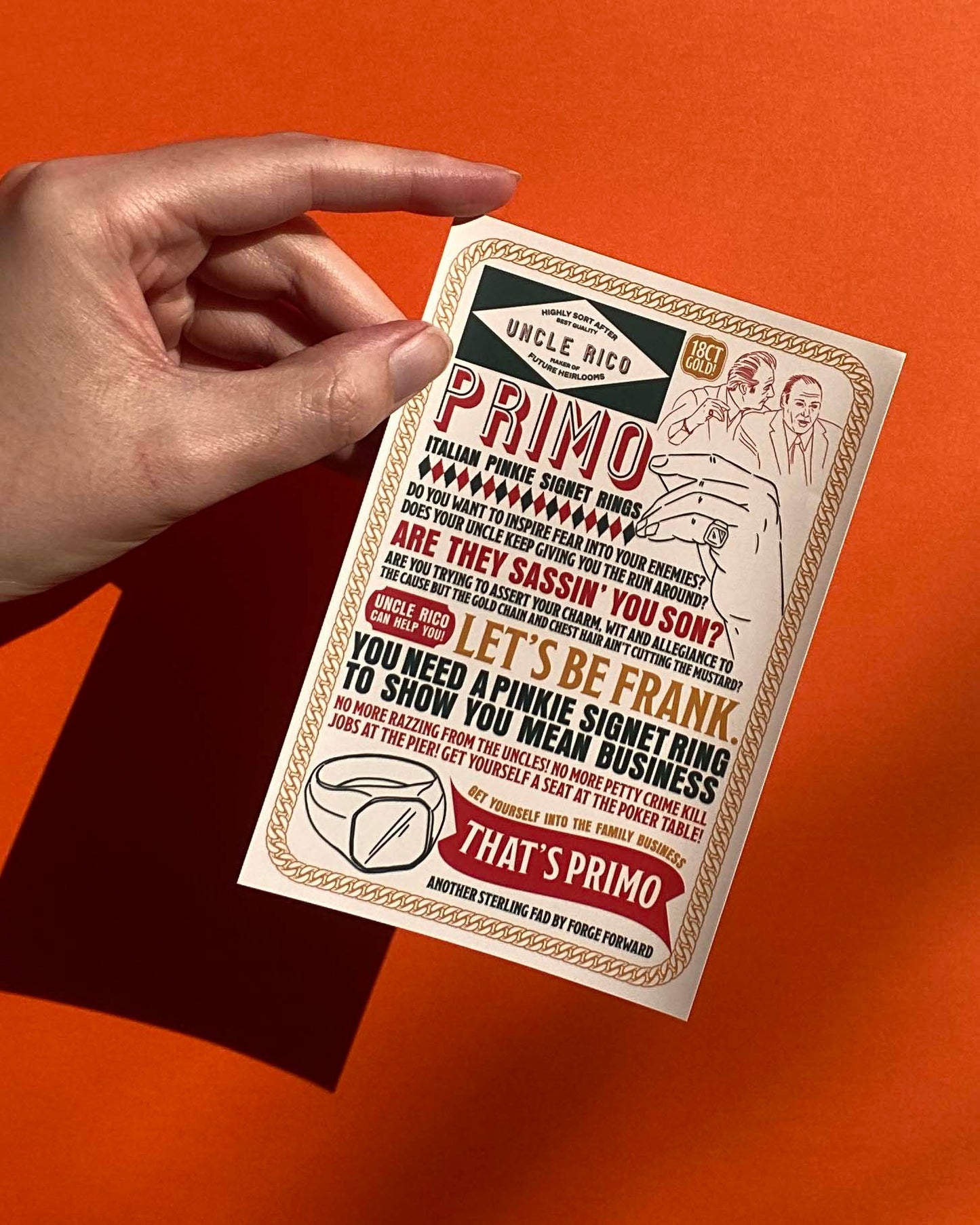 FADS - Fake Ads | 4 A6 Matte Paper Stickers