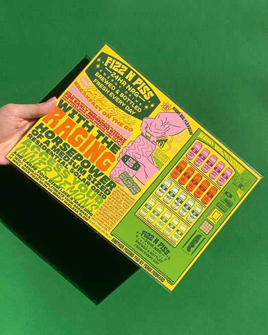 Forge Forward: "Fizz'N'Piss" Fake Ad Art Print