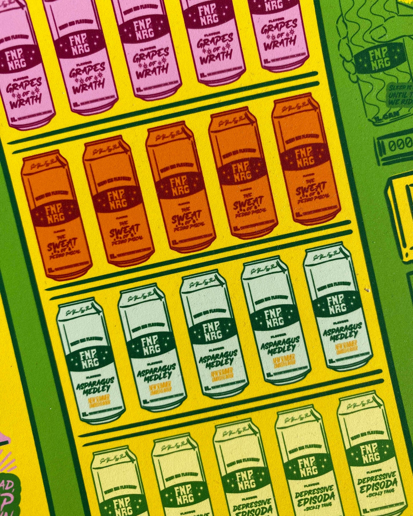 Forge Forward: "Fizz'N'Piss" Fake Ad Art Print