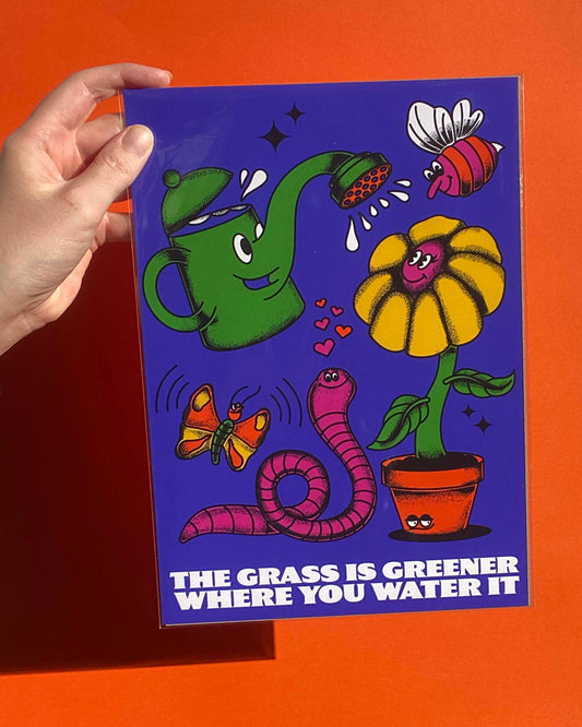 Forge Forward: "Grass is Greener" Art Print