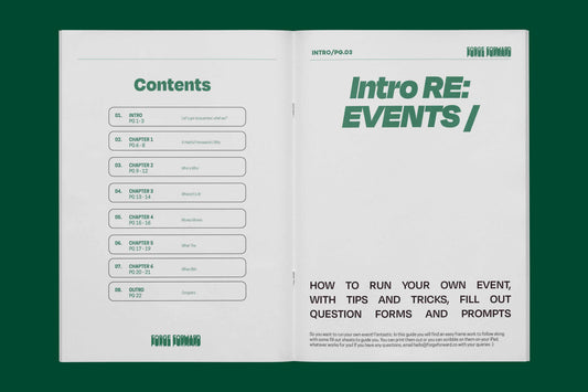 Forge Forward Event Toolkit: Plan with Purpose "How to Run an Event" (Digital Workbook)
