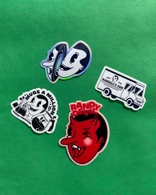 Relatable Randy | Sticker Pack - Holographic and Glow in the Dark