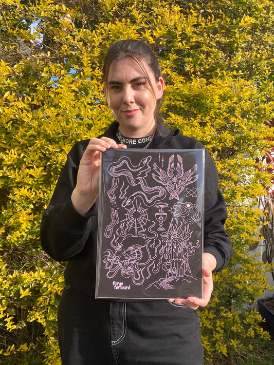 Forge Forward: "Omens" Art Print