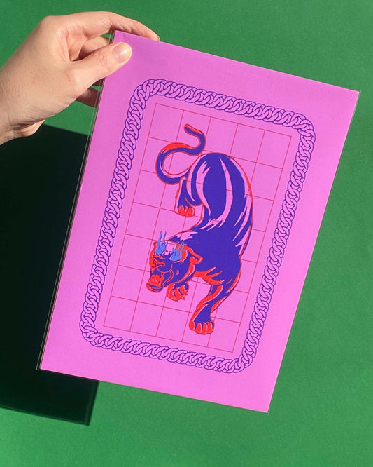 Forge Forward: "Panther" Art Print