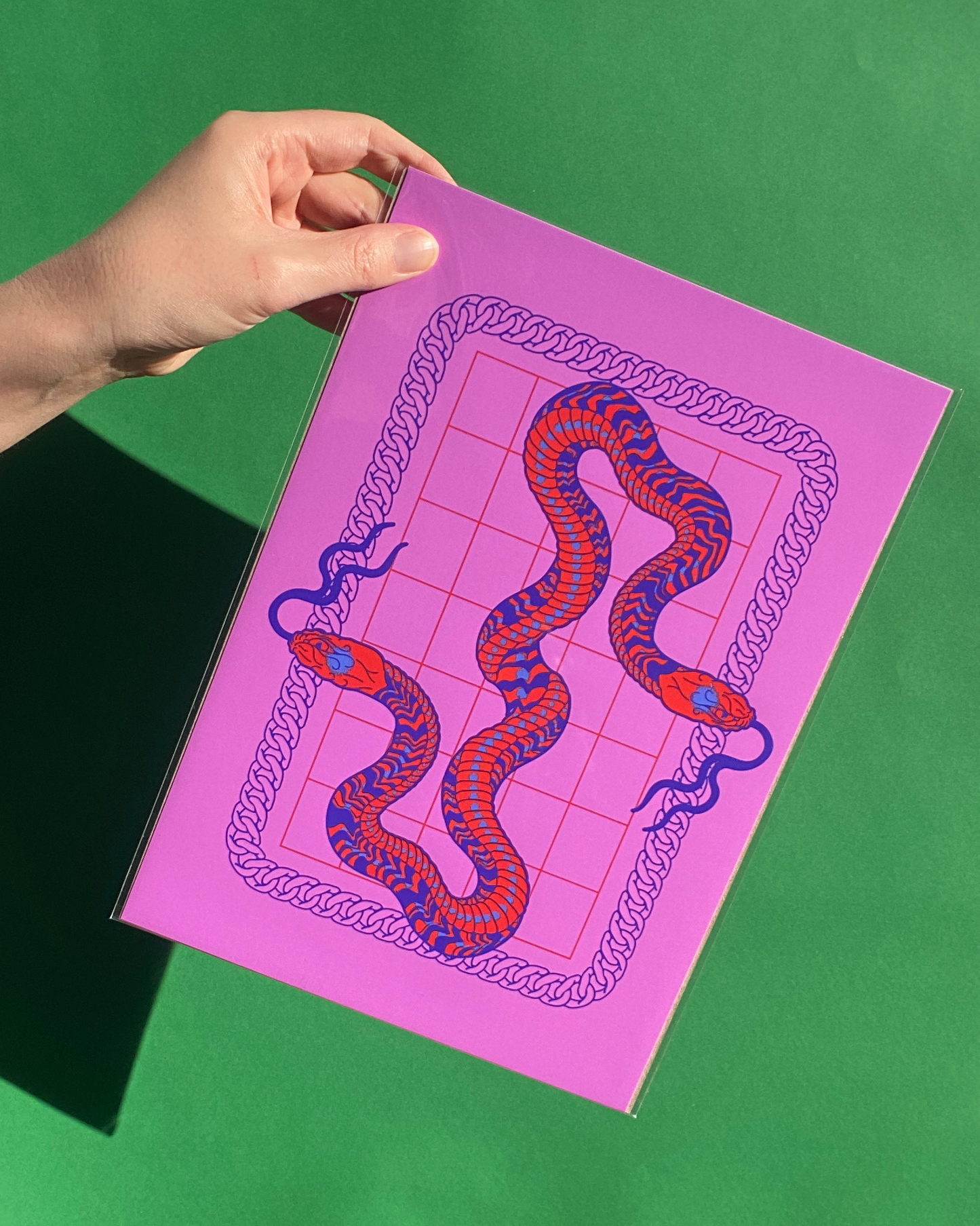 Forge Forward: "Two Headed Snakes" Art Print