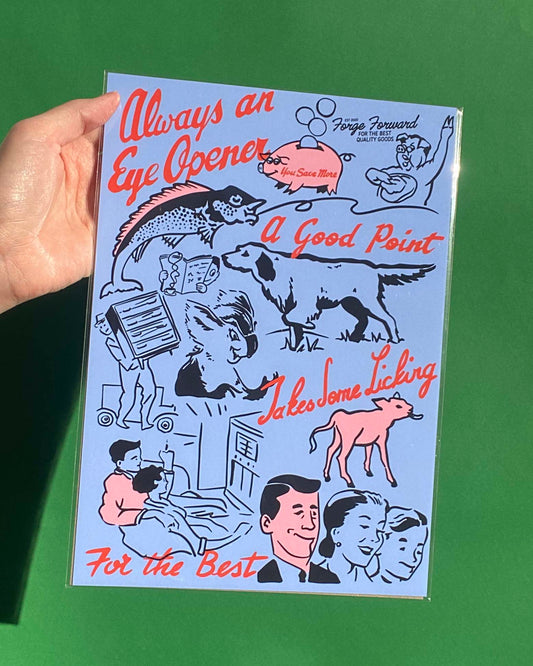 Forge Forward: "Tritton's" Art Print