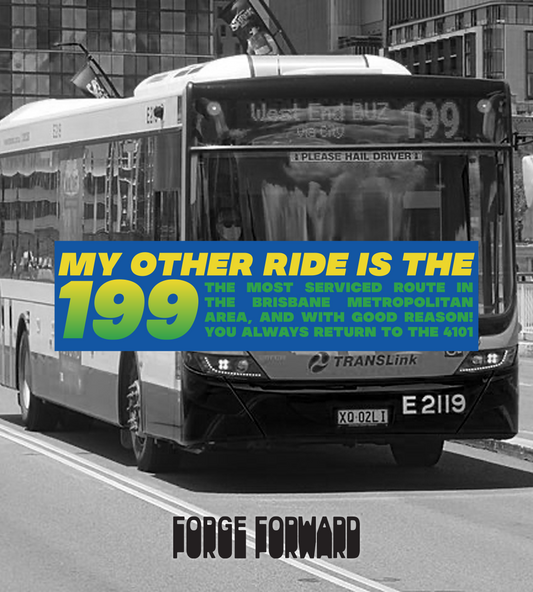 THE 199 and THE 4101 Bumper Sticker