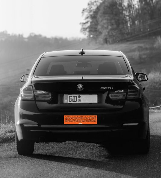 I'd Rather Be With My Horse Bumper Sticker