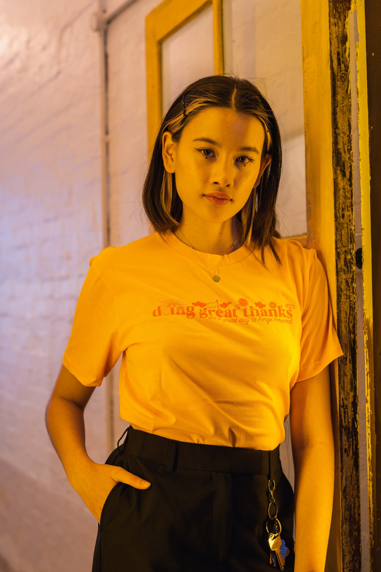 DOING GREAT THANKS | AS Classic Shirt