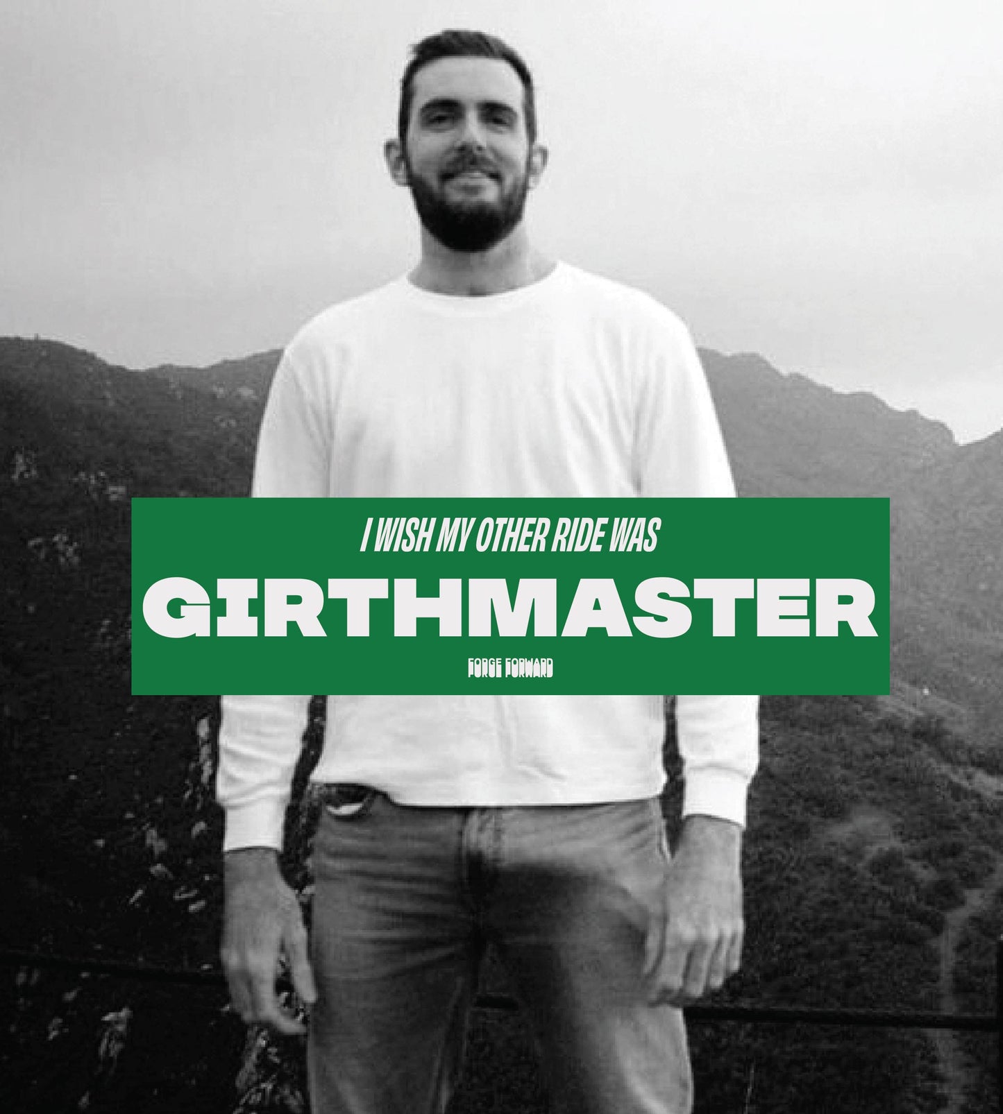 I Wish My Other Ride Was GirthMaster Bumper Sticker