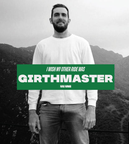 I Wish My Other Ride Was GirthMaster Bumper Sticker