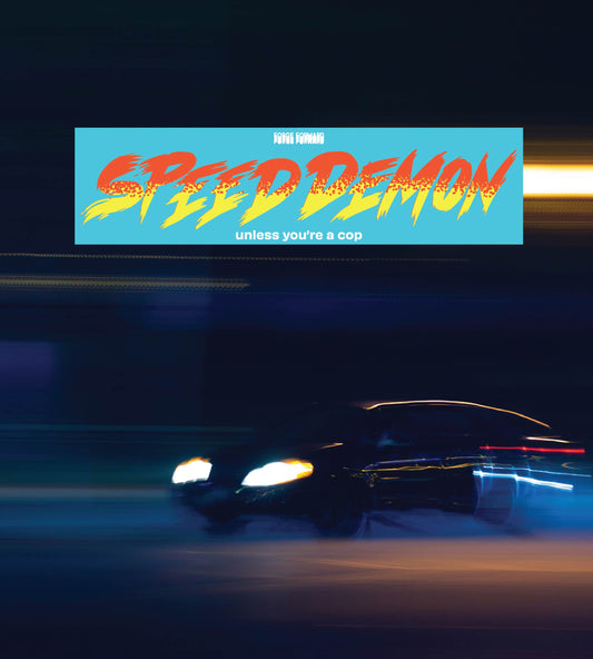 SPEED DEMON Bumper Sticker