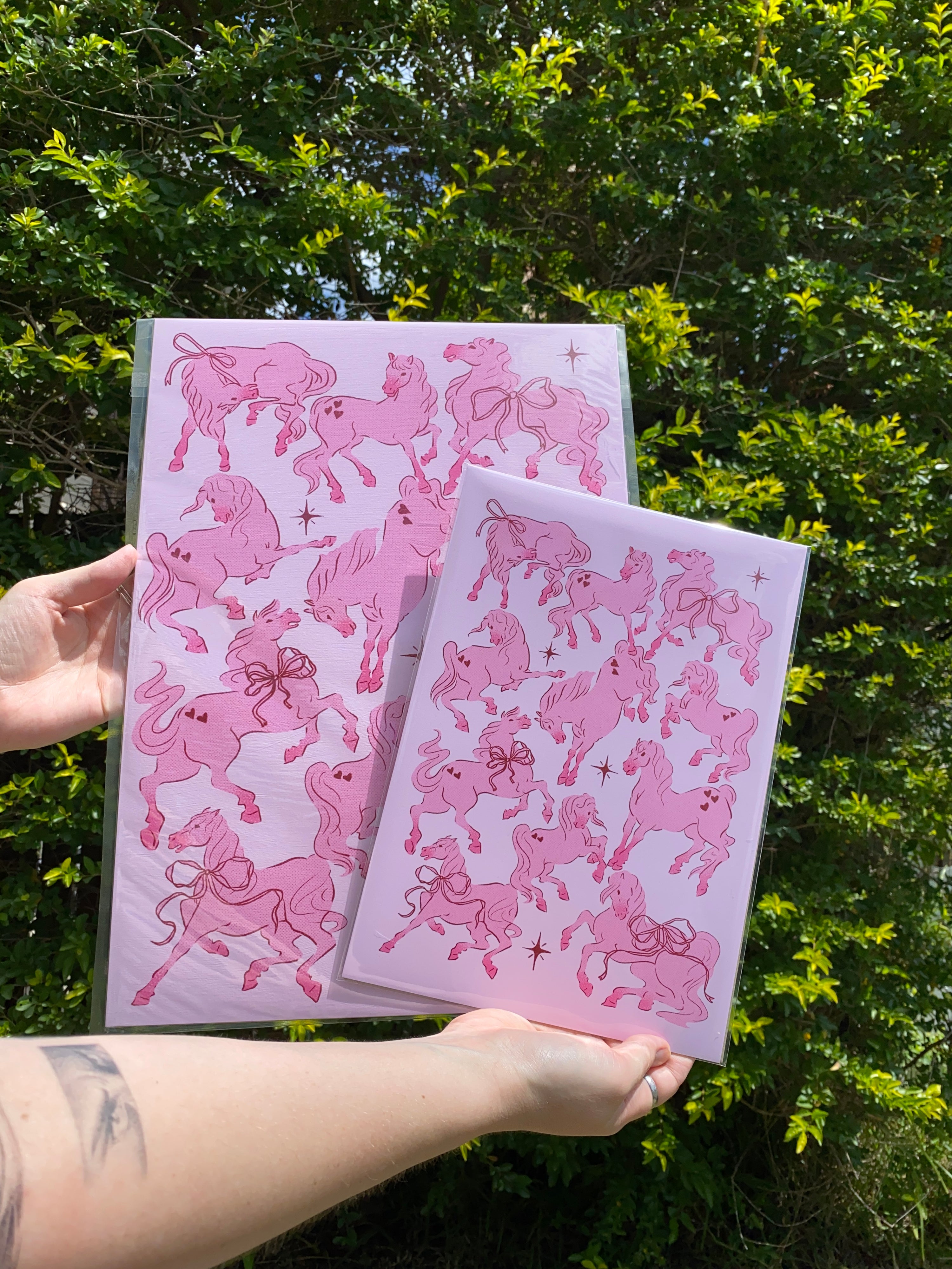 Forge Forward: "Pink Pony Club" Art Print