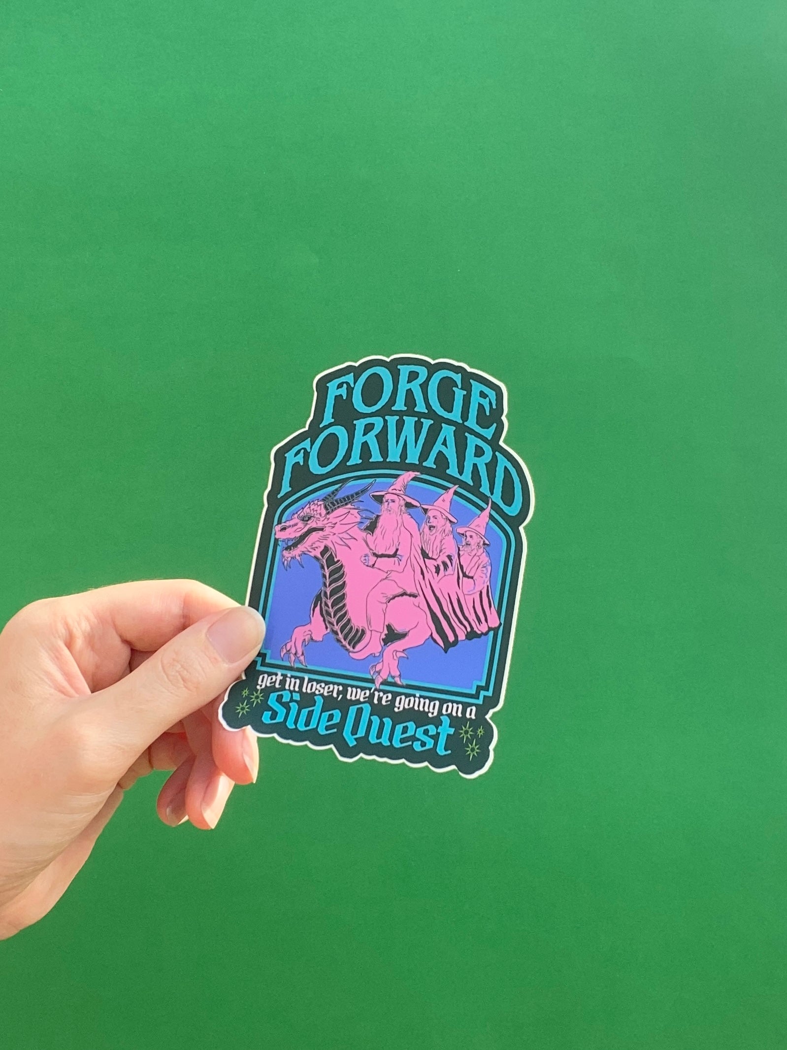 SideQuest | Diecut Individual Vinyl Sticker