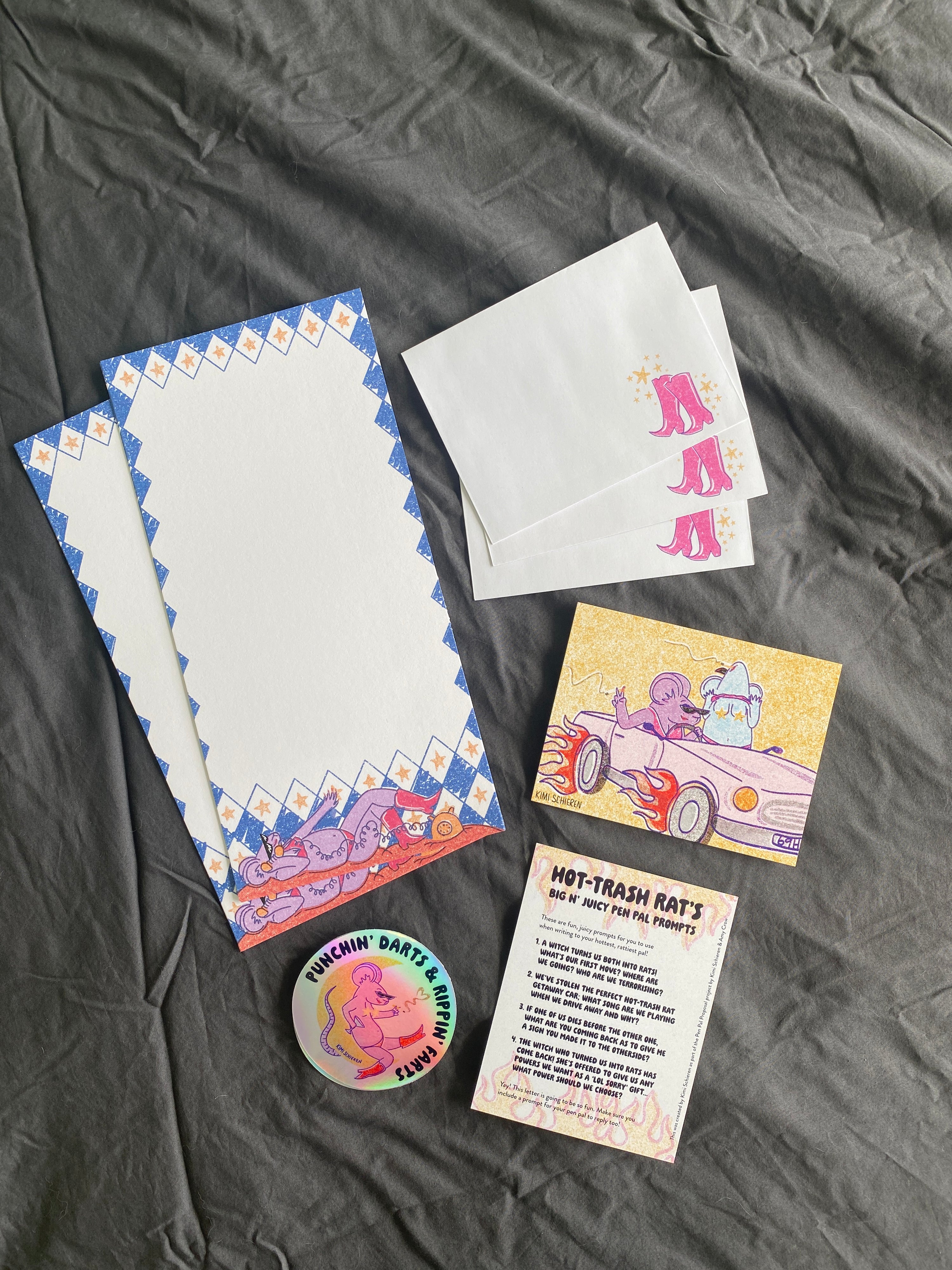 KS x FF Letter Set | Trash Rat