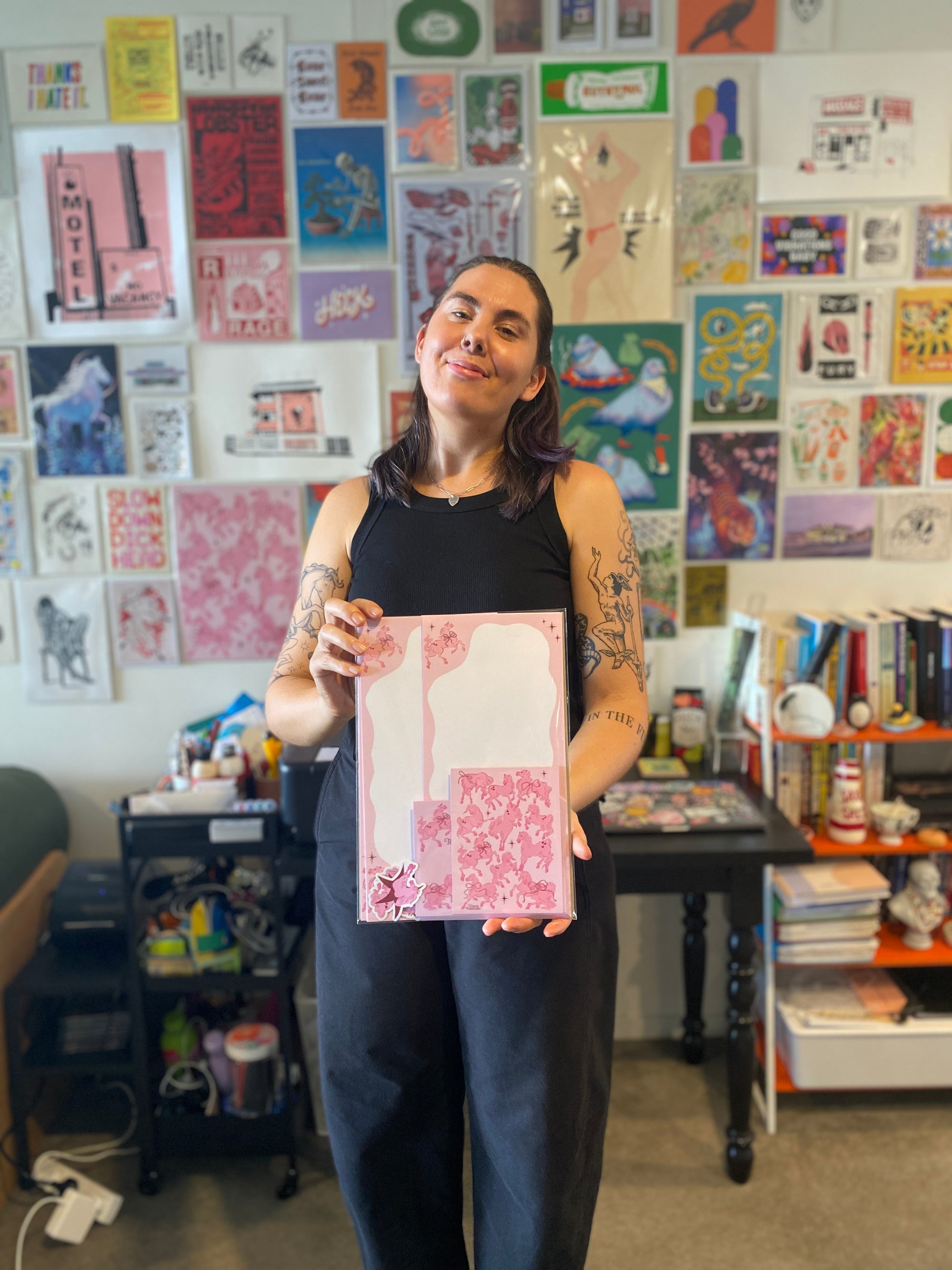 KS x FF Letter Set | Pink Pony Club