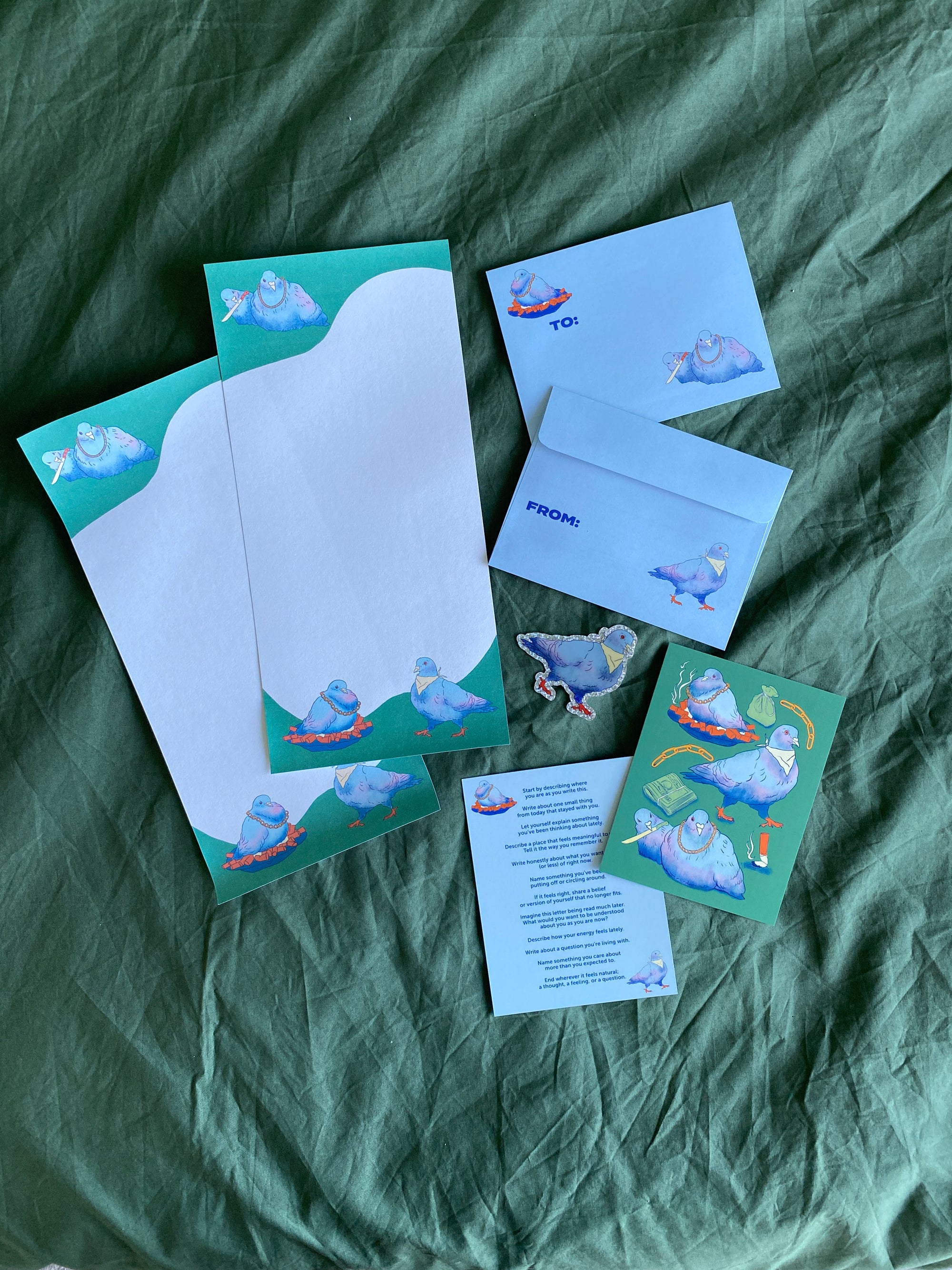 Letter Set | Gang Pigeons