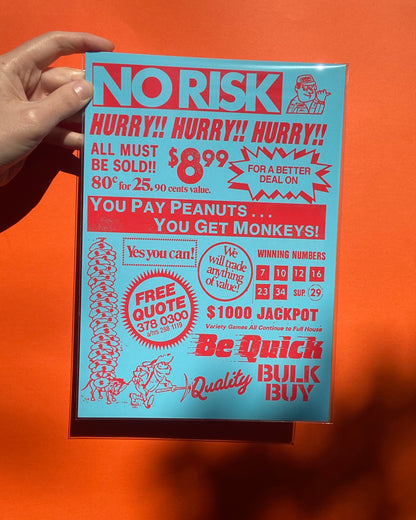 Forge Forward: "Ca$h" Art Print