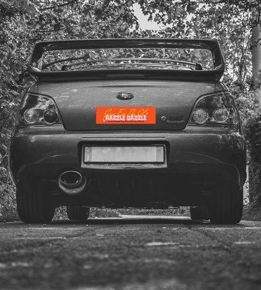 Give Em the Ol Razzle Dazzle Bumper Sticker