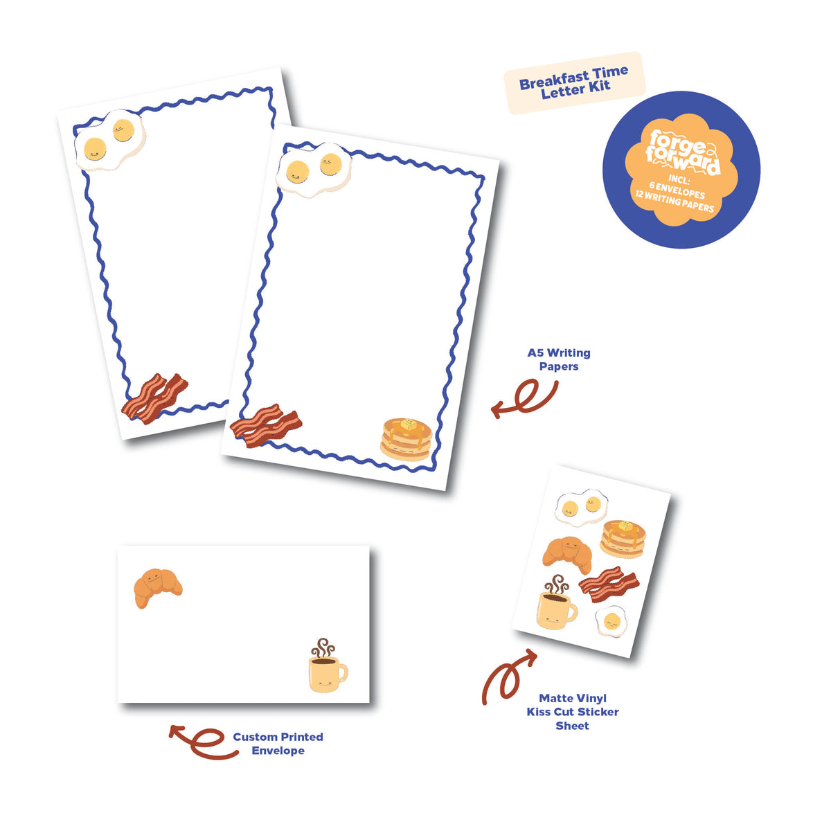 Breakfast Time | Letter Kit