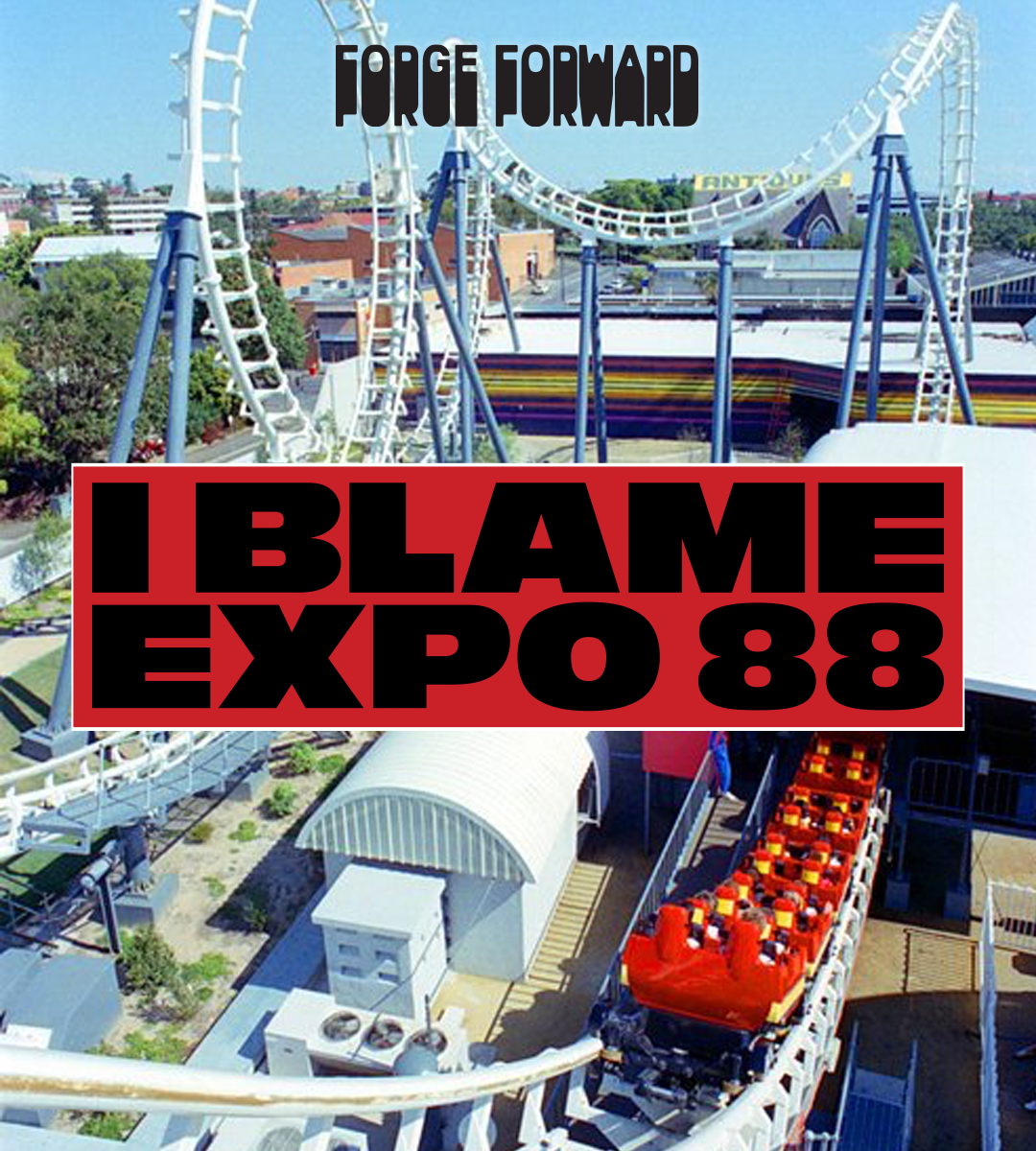 I BLAME EXPO 88 - NO CONTEXT -Bumper Sticker