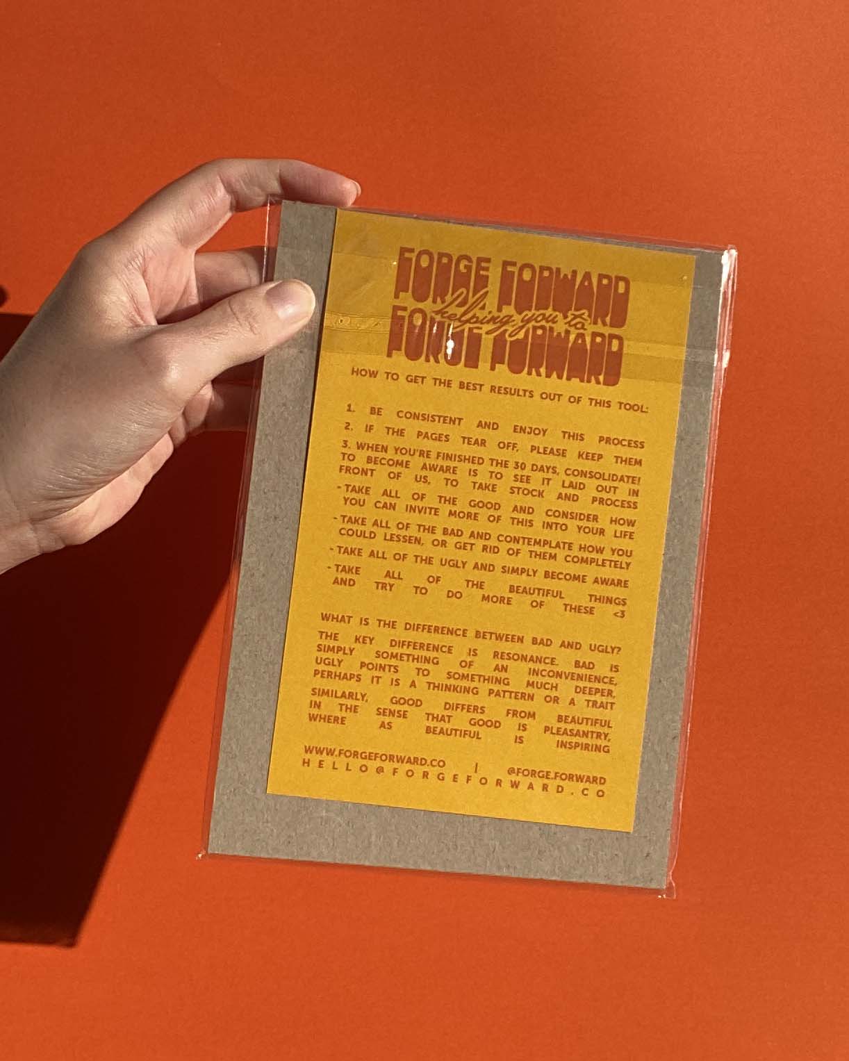 30 Day Journal Pad