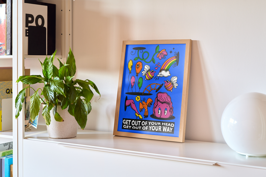 Forge Forward: "Get Out of Your Head" Art Print