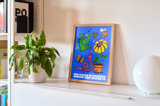 Forge Forward: "Grass is Greener" Art Print