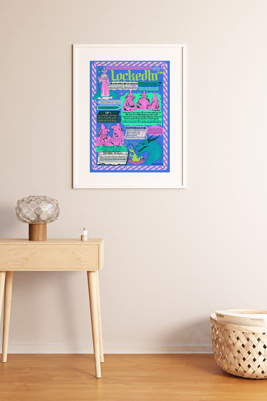Forge Forward: "LockedIn" Art Print