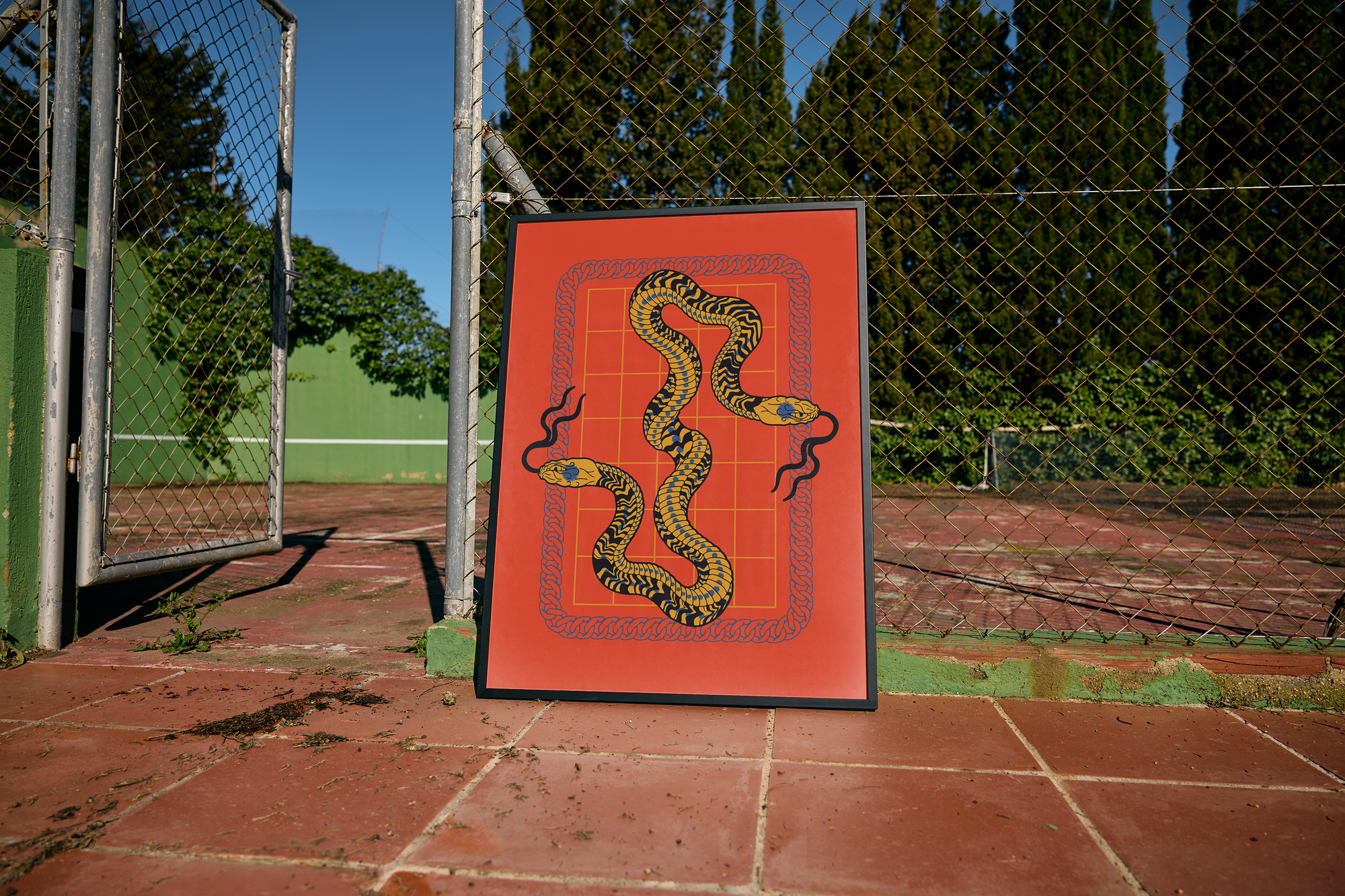 Forge Forward: "Two Headed Snakes" Art Print