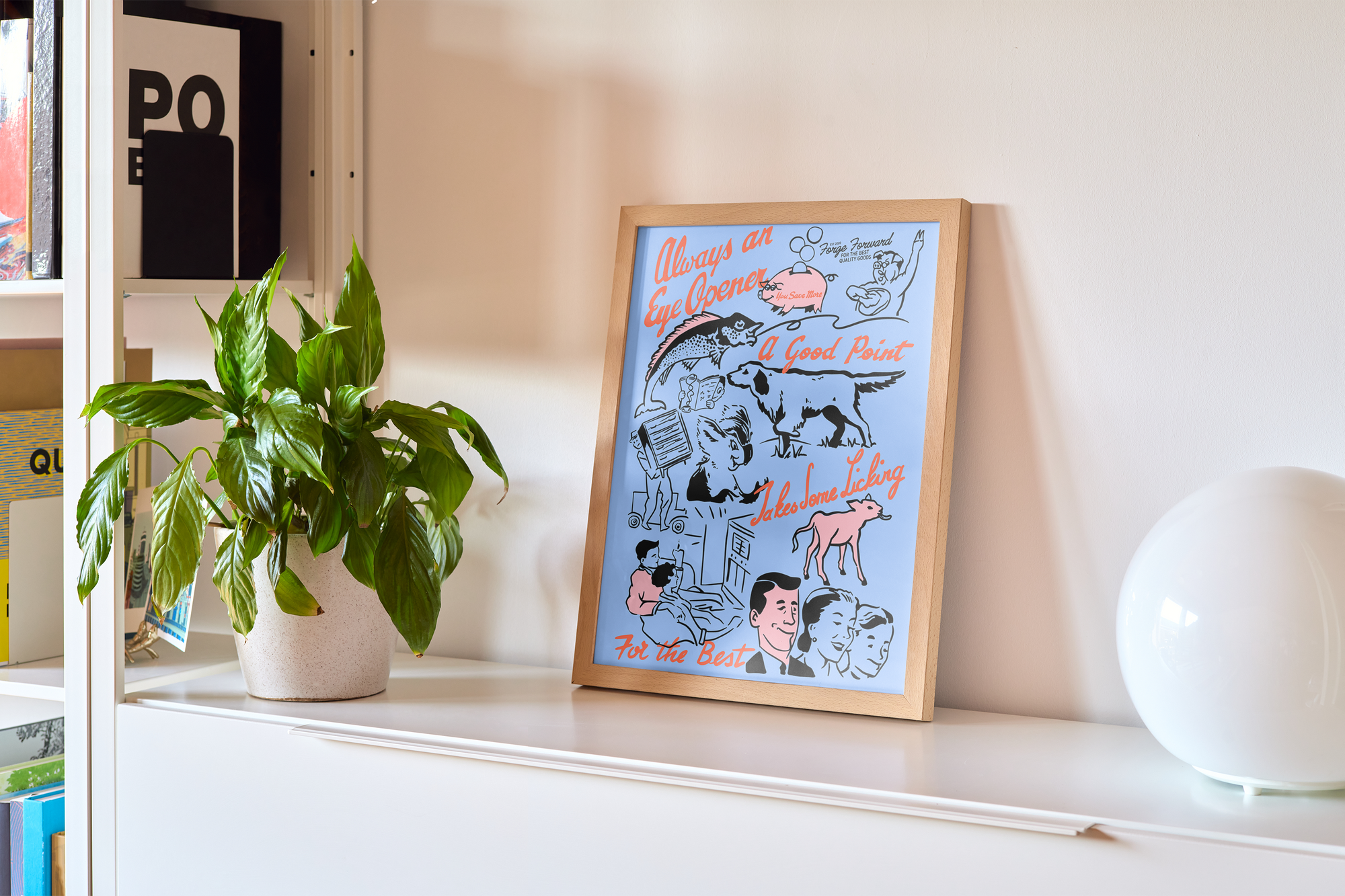 Forge Forward: "Tritton's" Art Print