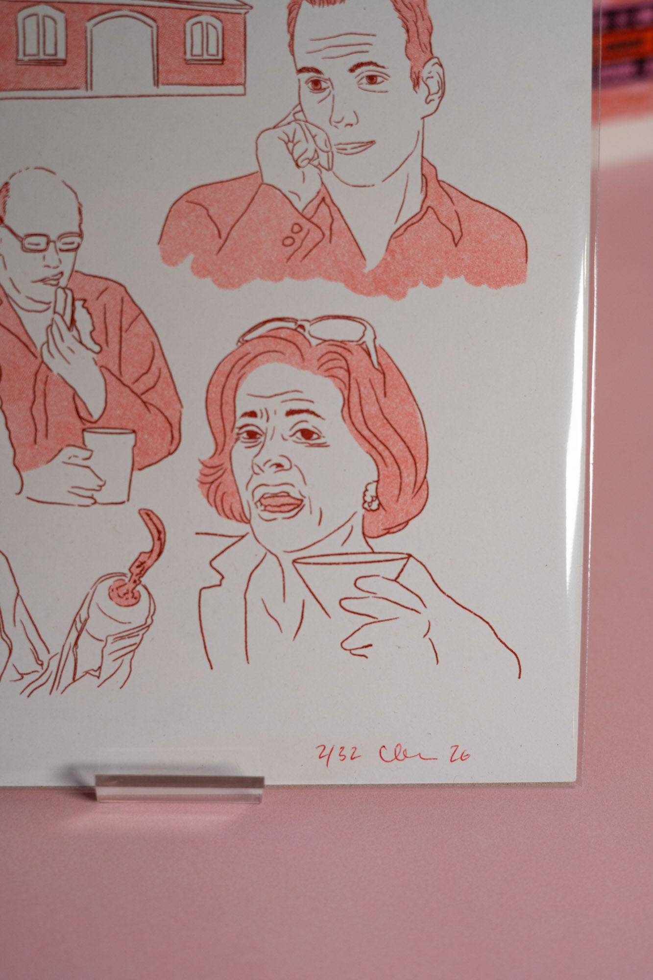 I DON'T CARE FOR GOB | Arrested Development Riso Art Print A4