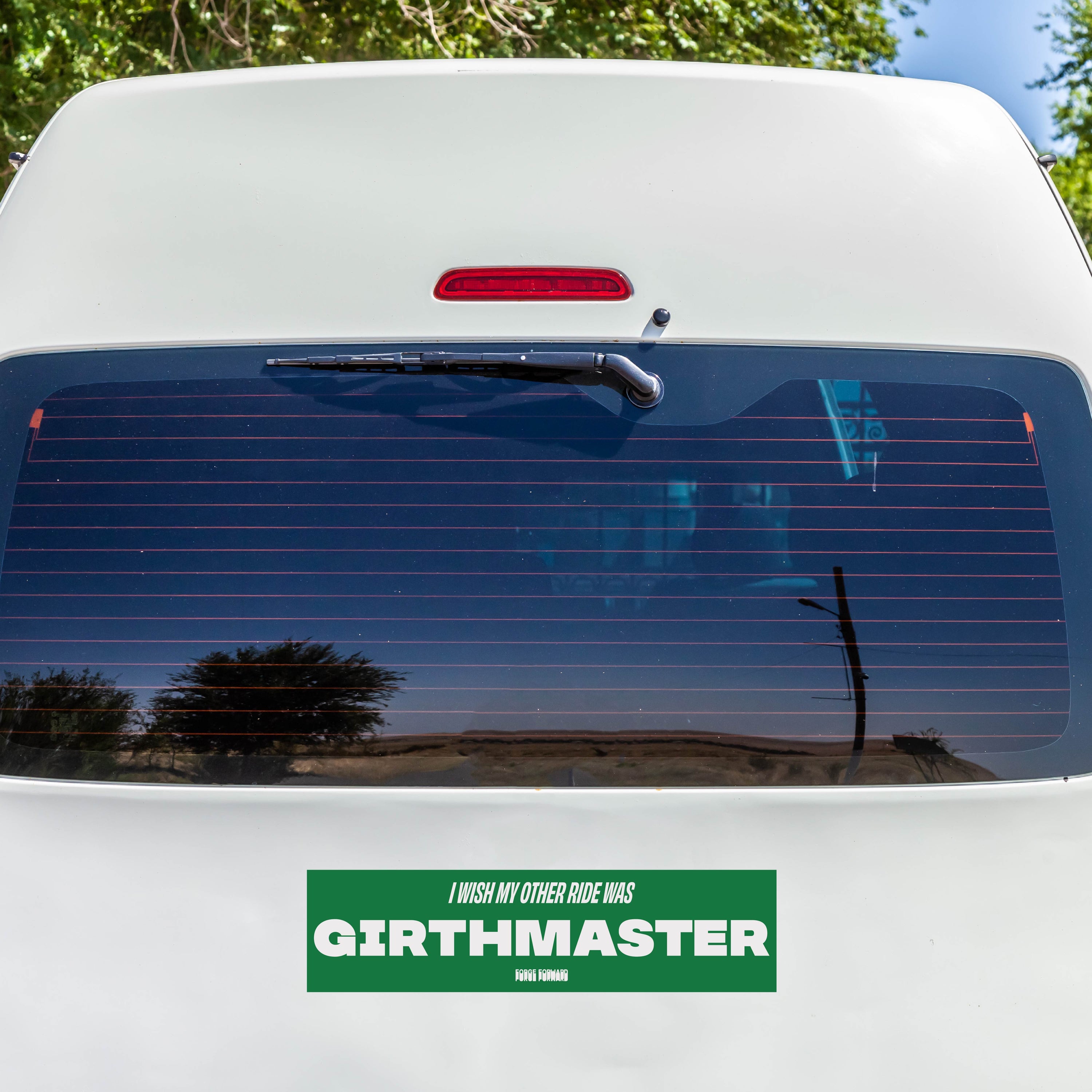 I Wish My Other Ride Was GirthMaster Bumper Sticker