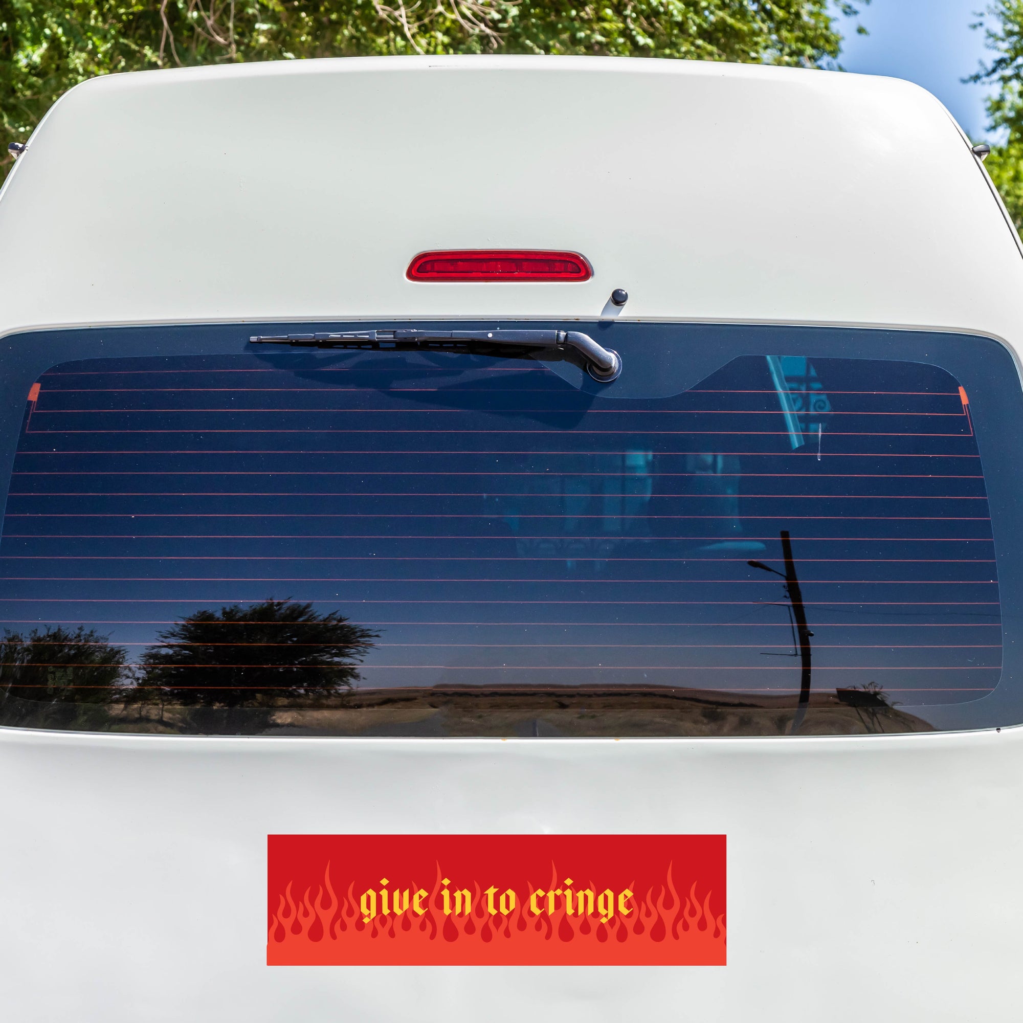 Give in to Cringe Bumper Sticker