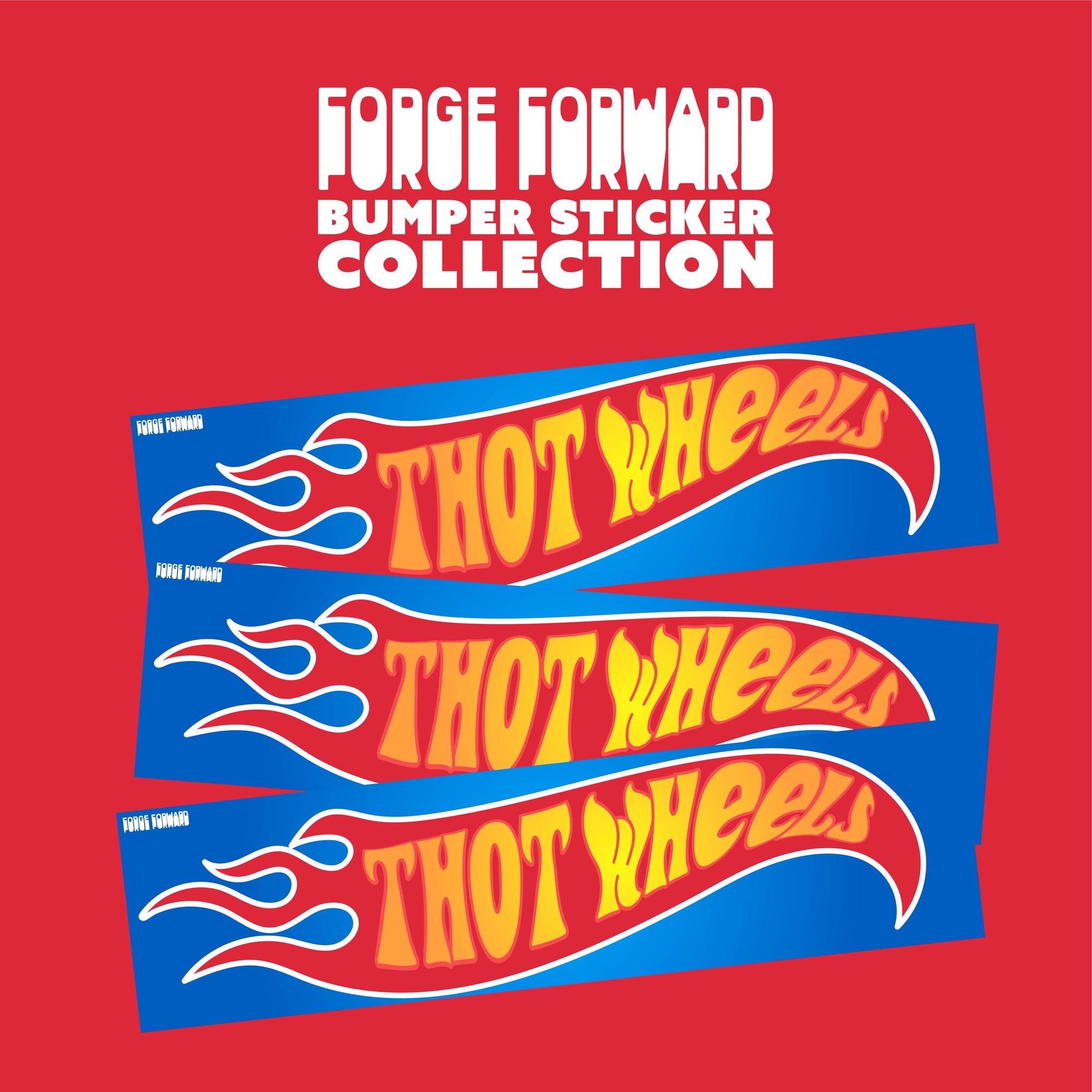 THOTWHEELS Bumper Sticker