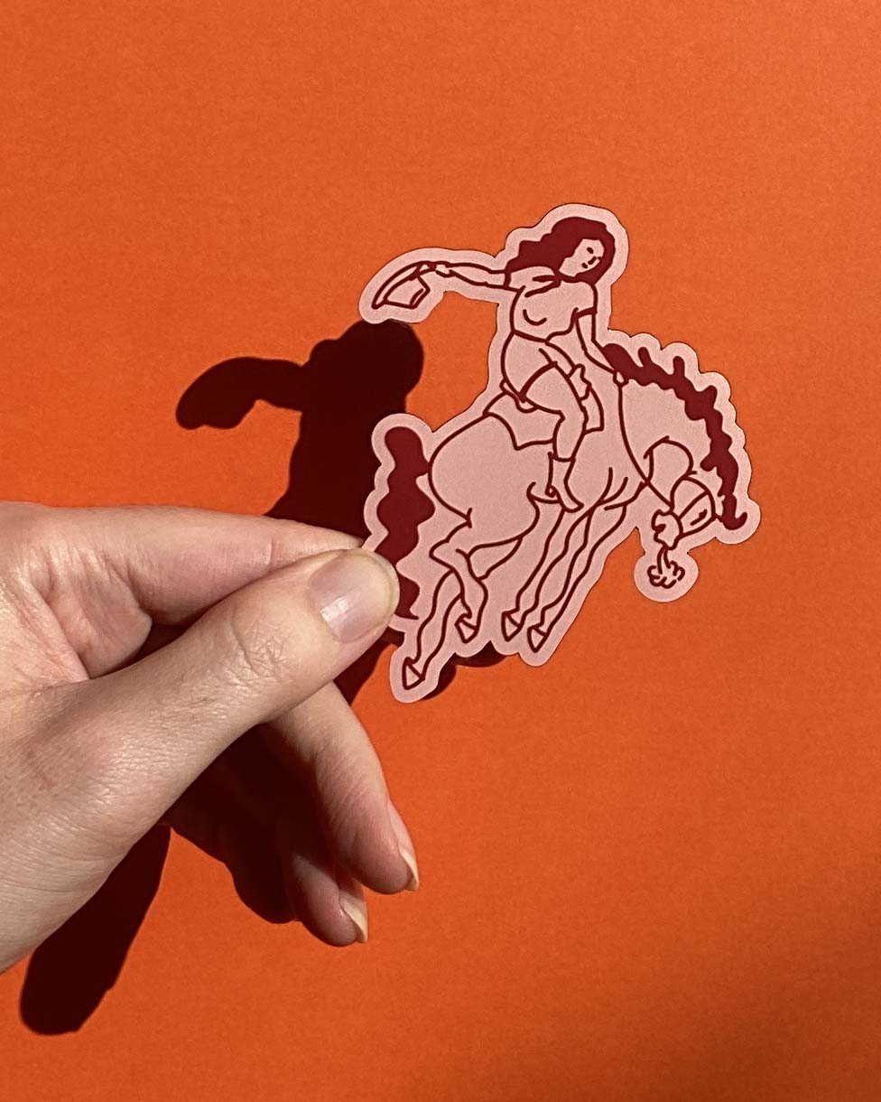 Running Cowgirls | Magnet Pack