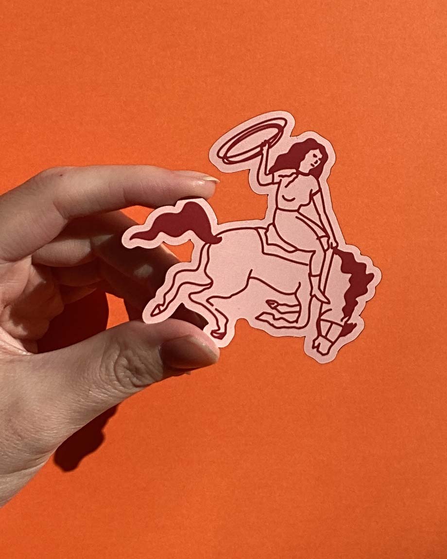 Running Cowgirls | Magnet Pack