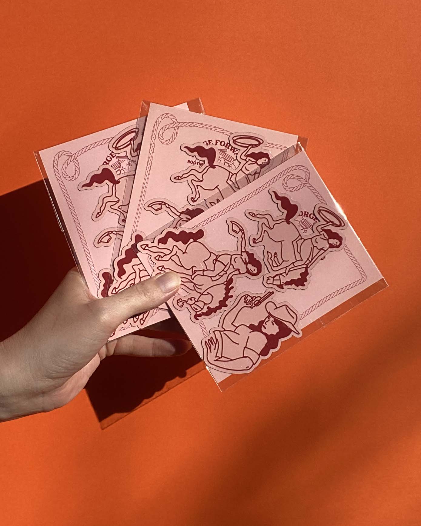 Running Cowgirls | Magnet Pack