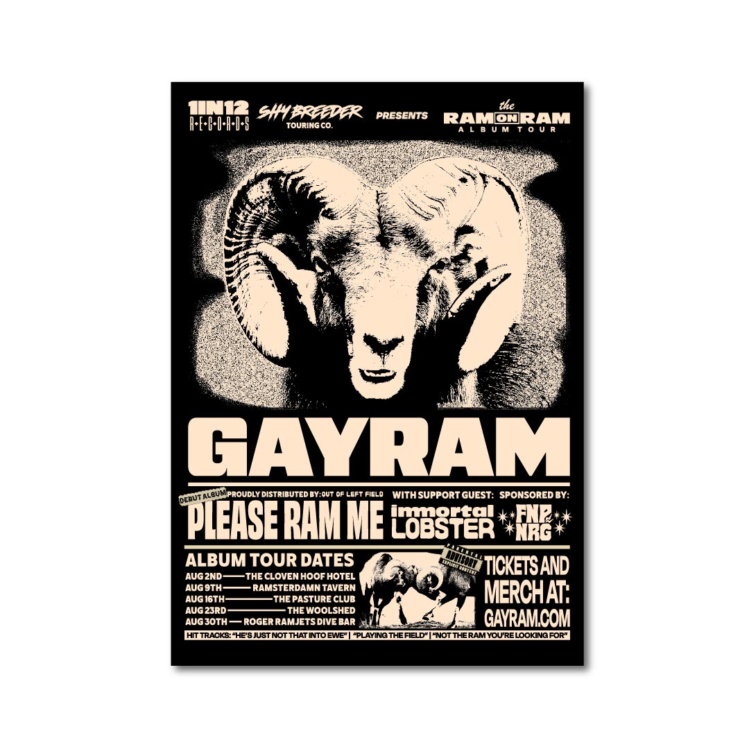 Forge Forward: "GAYRAM" Art Print