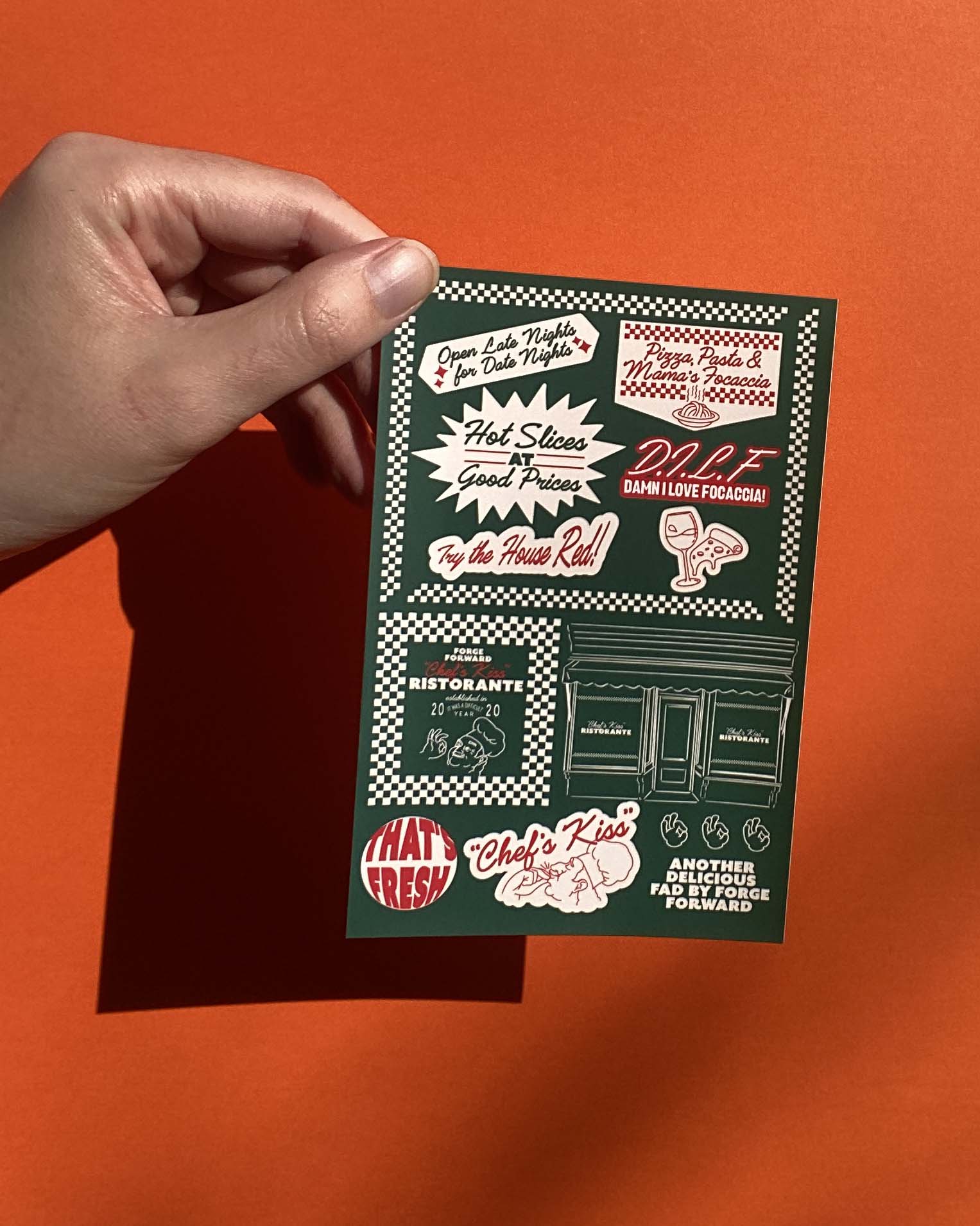 FADS - Fake Ads | 4 A6 Matte Paper Stickers