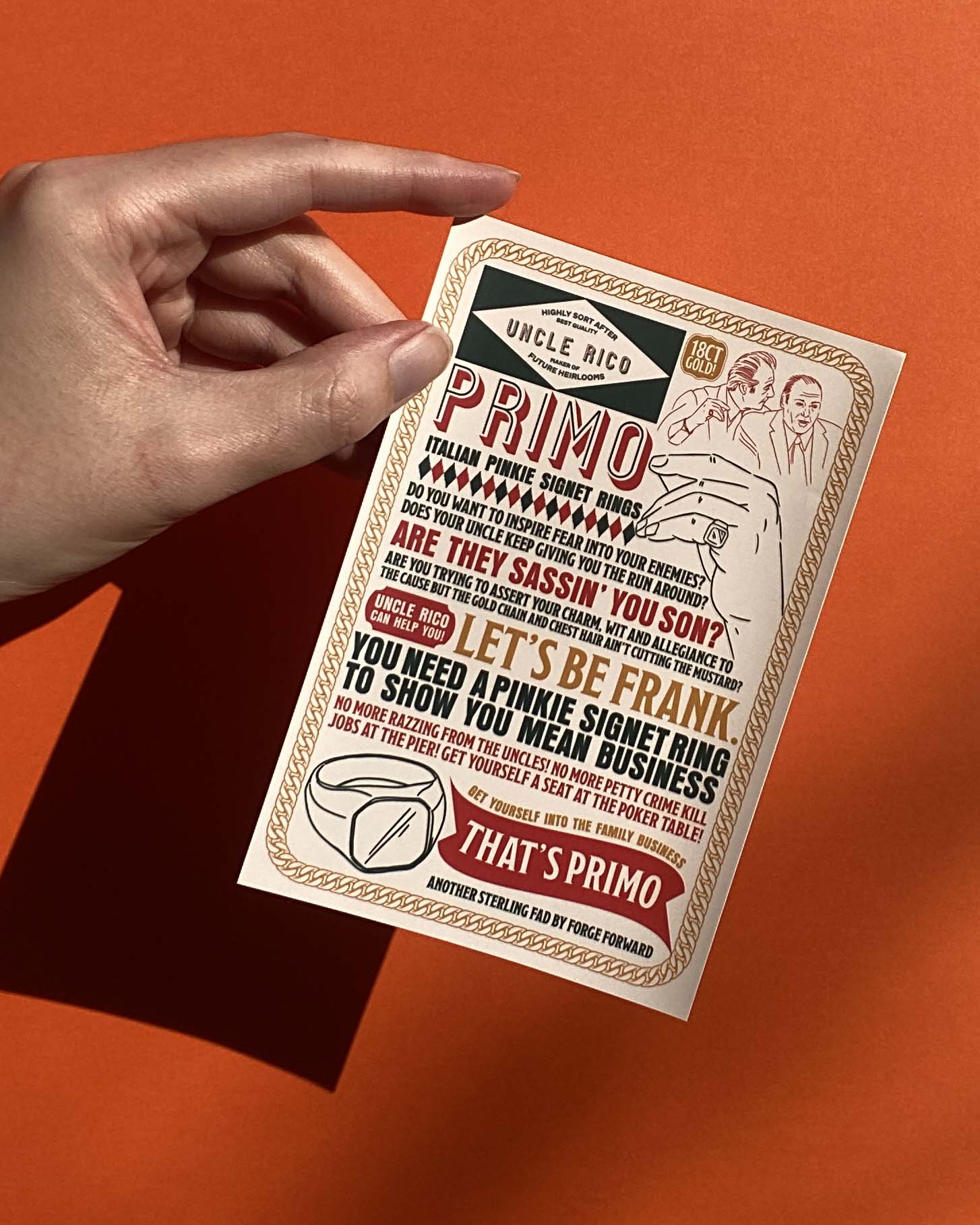FADS - Fake Ads | 4 A6 Matte Paper Stickers