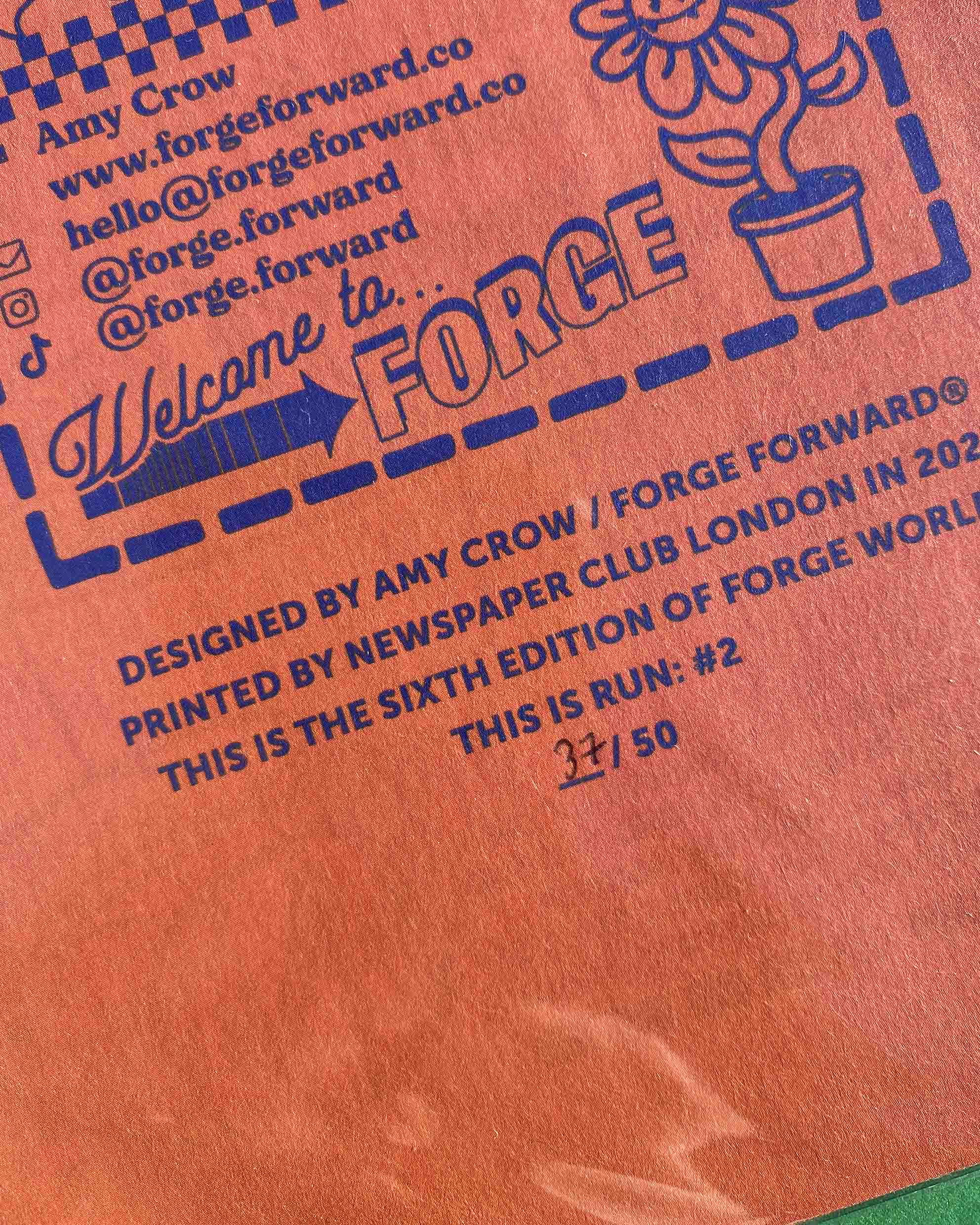 FORGE WORLD EDITION 6 | 2023 | SECOND PRINT RUN